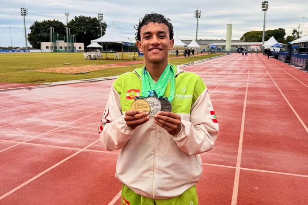 Atletas de Joinville conquistam medalhas para Santa Catarina nos Jogos da Juventude