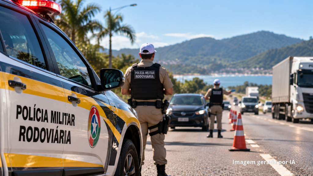 Feriado de Finados terá fiscalização intensificada nas rodovias de Santa Catarina a partir desta sexta-feira