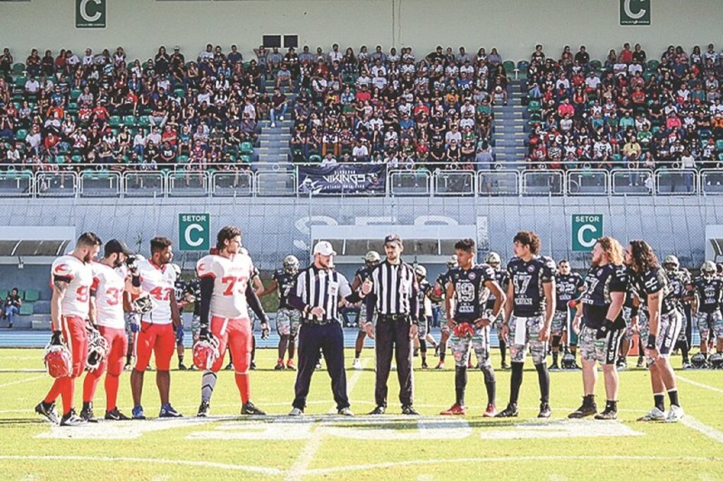 Final do brasileiro de futebol americano será no Sesi, em Blumenau