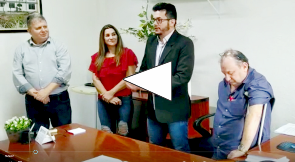 Prefeito em exercício Marcelo Doutel em cerimônia de posse prioriza demandas da Saúde