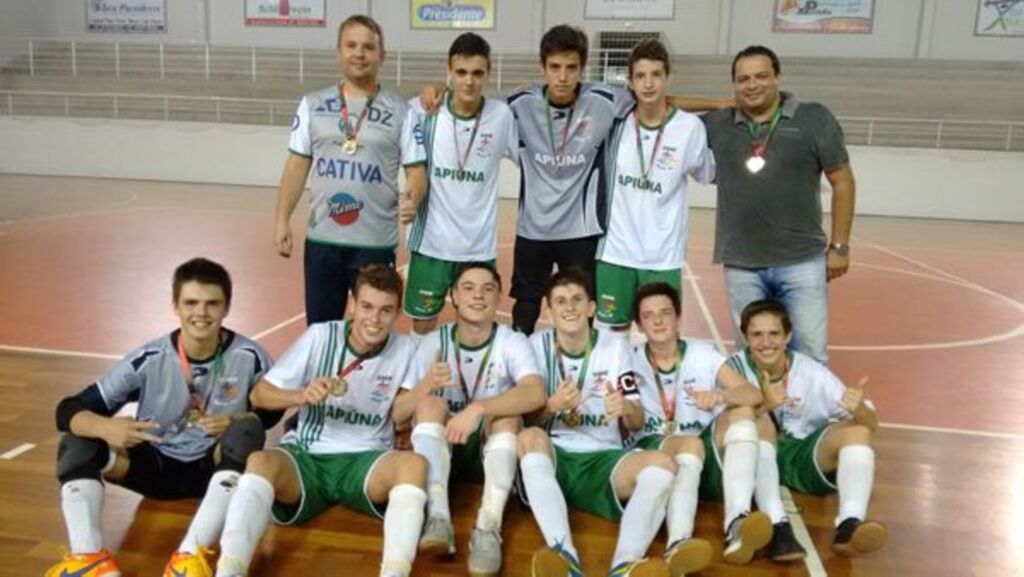 Futsal classificado nos Joguinhos Aberto
