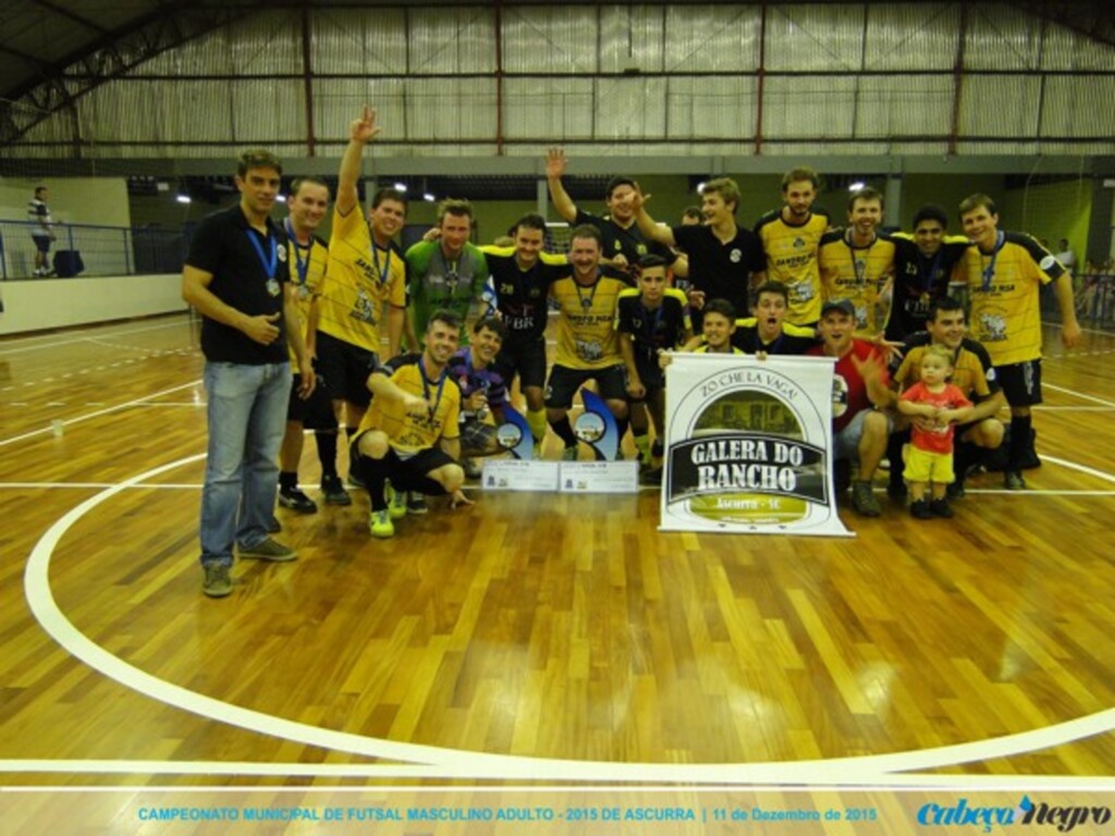 Galera do Rancho é o Grande Campeão do Futsal Ascurrense
