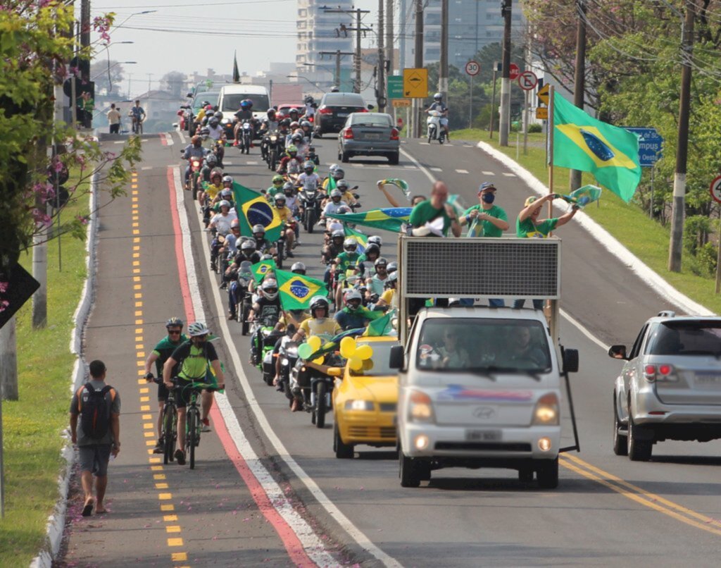 Carreata é organizada para a tarde de quarta-feira