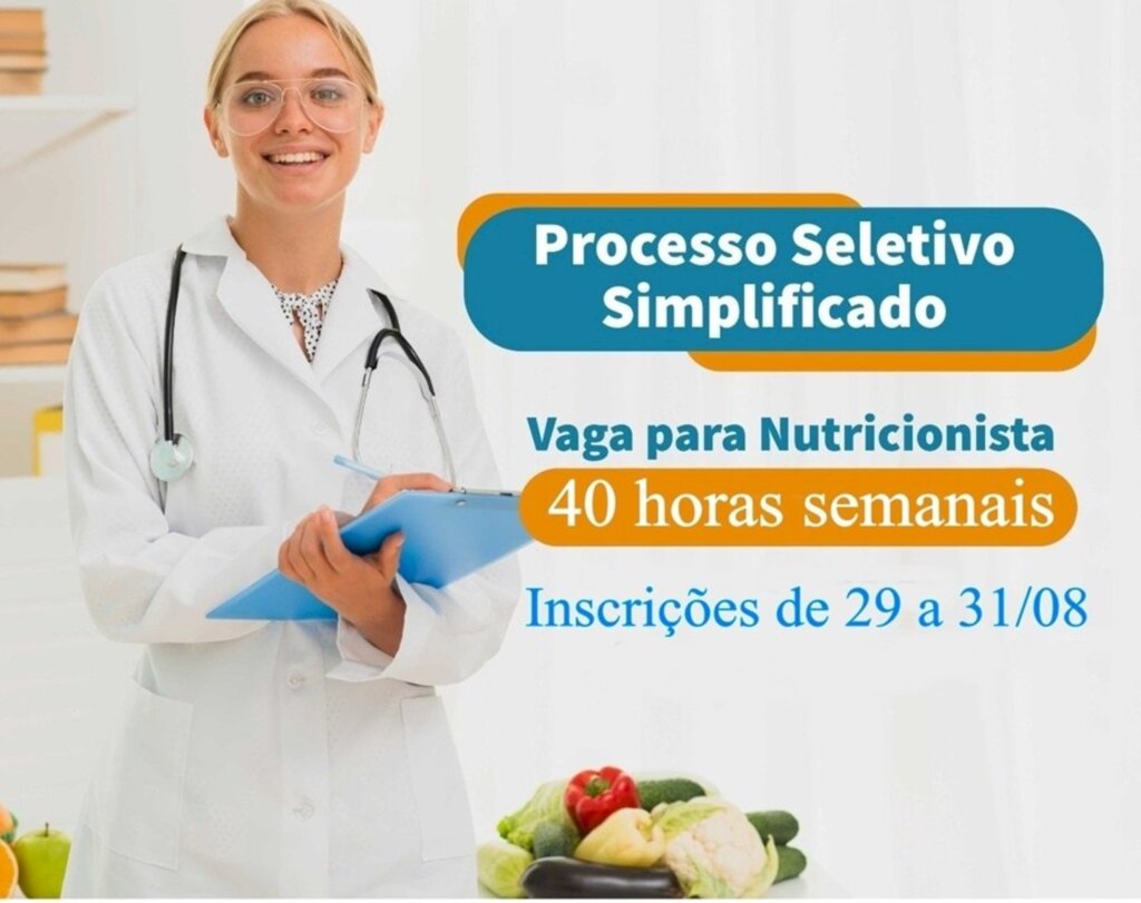 Saúde de Guaraciaba contrata profissional nutricionista