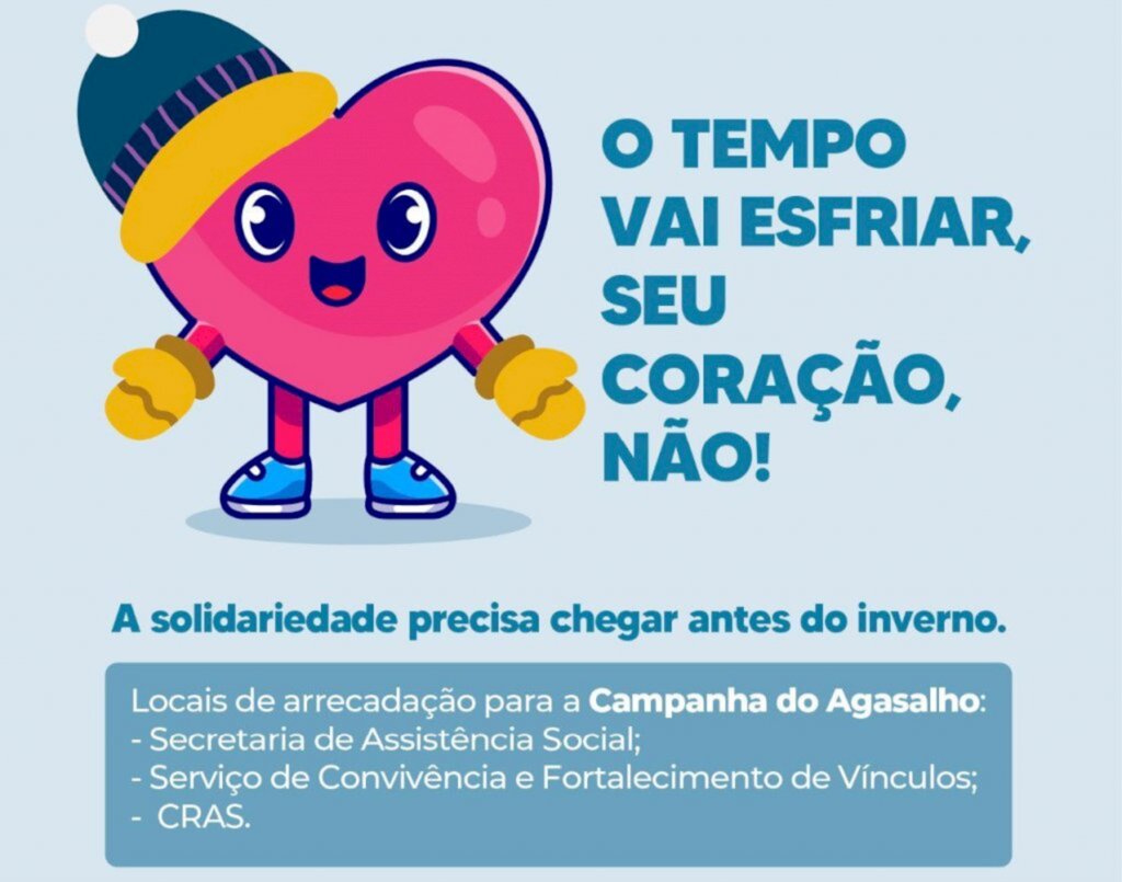Última semana da Campanha do Agasalho