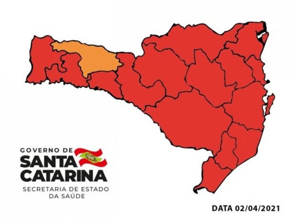 Estado tem 15 regiões em estado gravíssimo