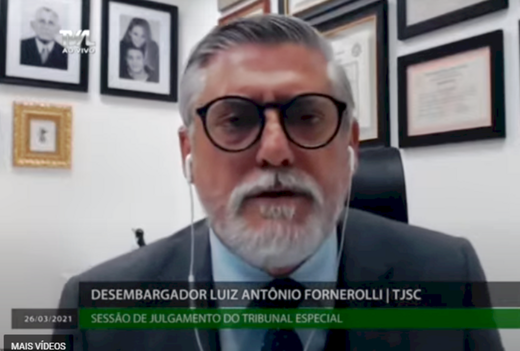 Desembargador Fornerolli vota pelo afastamento; 5x4 contra Moisés