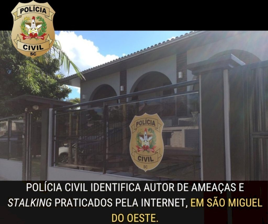Polícia apreende em MG autor de stalking
