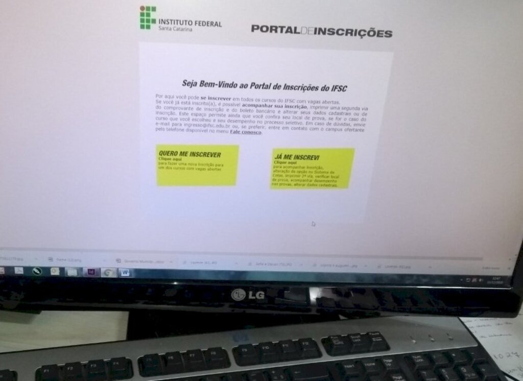 Inscrições abertas para cursos gratuitos no IFSC