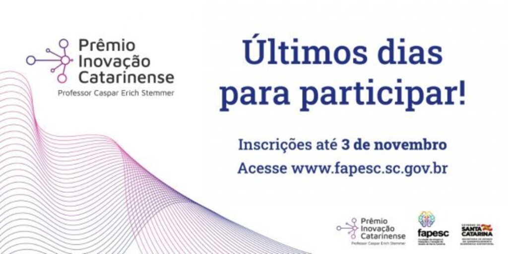 Inscrições para prêmio Inovação terminam dia 3