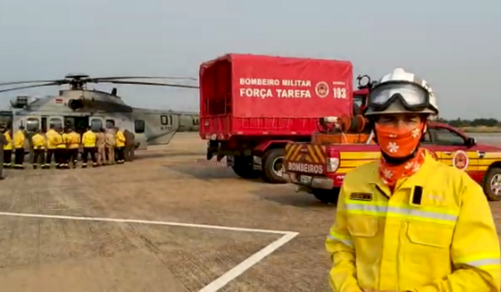 Bombeiros falam sobre Operação Pantanal