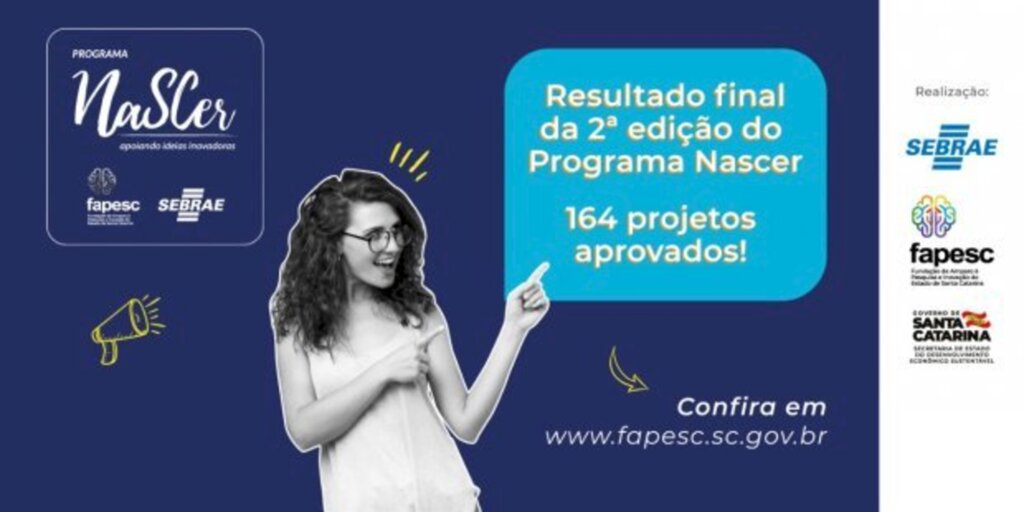 Divulgação / Fapesc - 