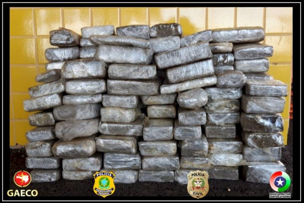 Ação conjunta apreende mais de 51 kg de maconha