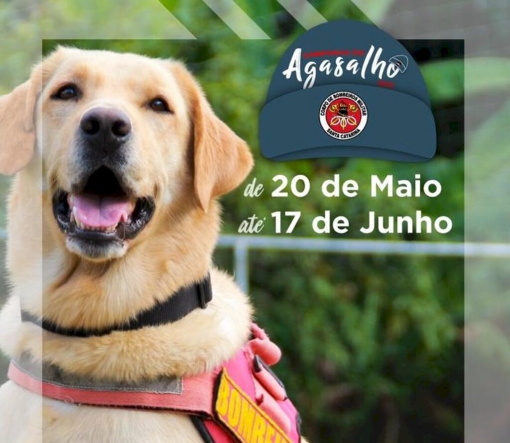 Corpo de Bombeiros lança Campanha do Agasalho