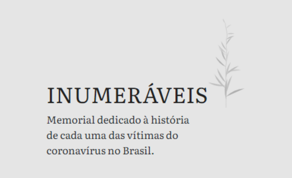 Artistas criam memorial de histórias das vítimas