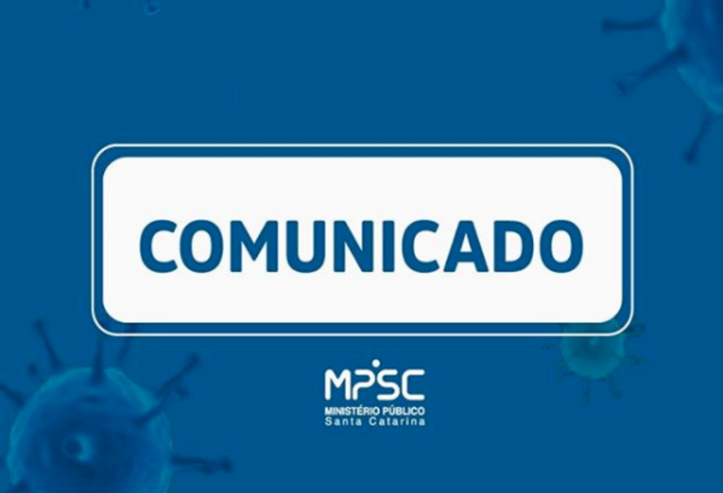 Divulgação MPSC - 