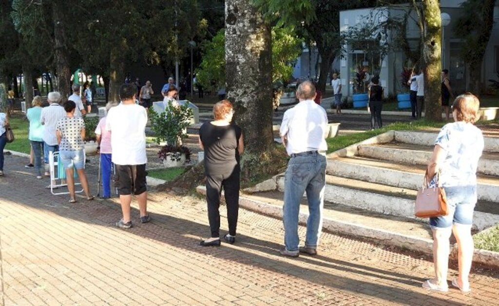 Retomada a vacinação, a movimentação é intensa