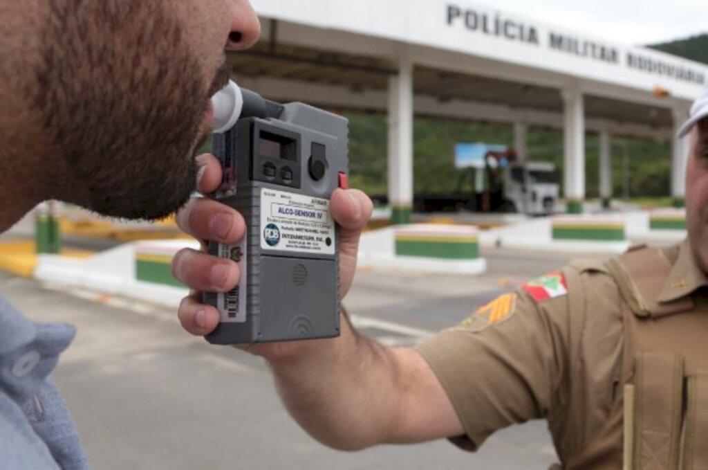 Flagrantes de motoristas embriagados aumentam