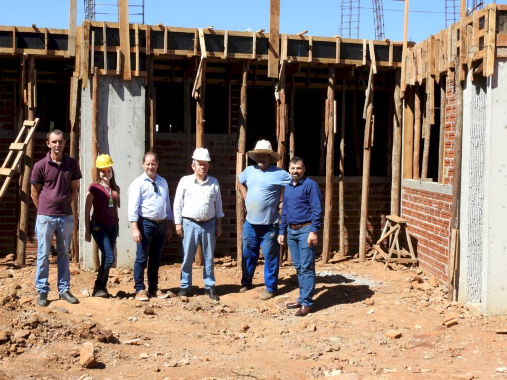 Posto tem 40% das obras concluídas