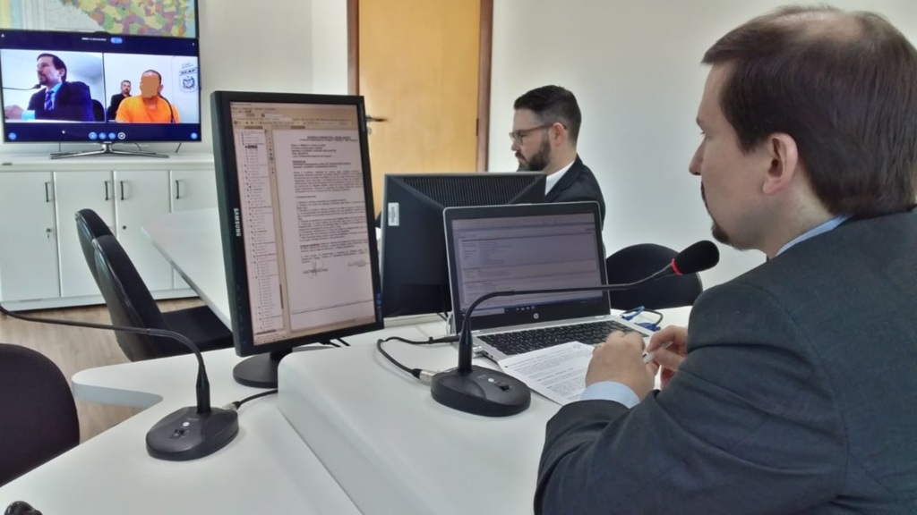 Videoaudiência acontece com êxito em Chapecó