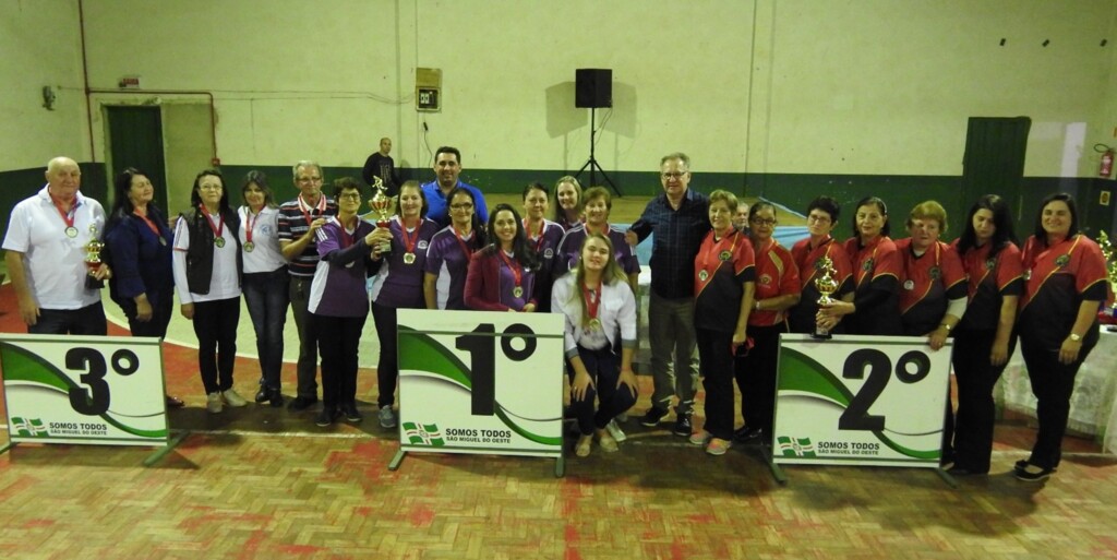 Confira os campeões da Copa de Bocha