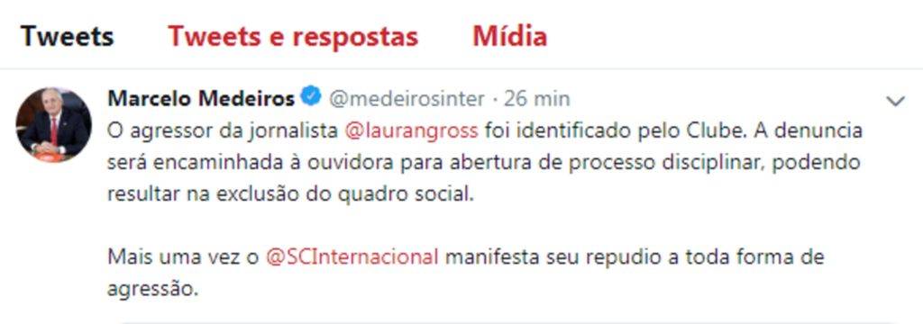 Identificado autor de assédio à repórter