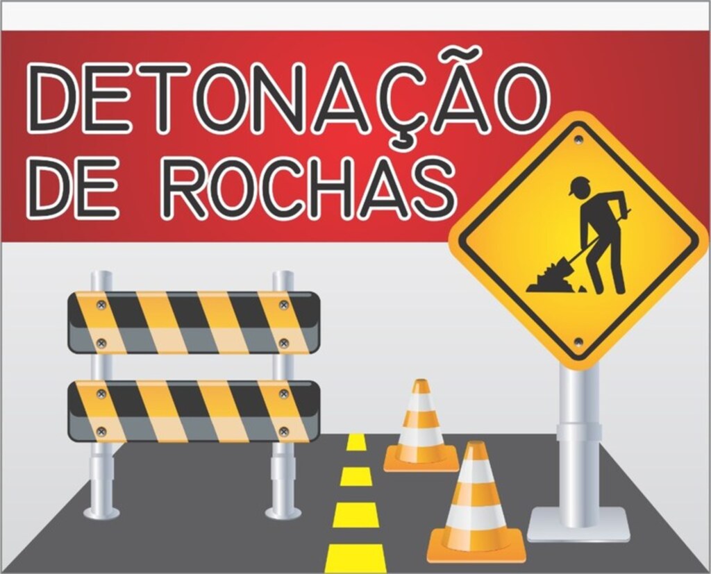 DNIT alerta para detonações na BR-282