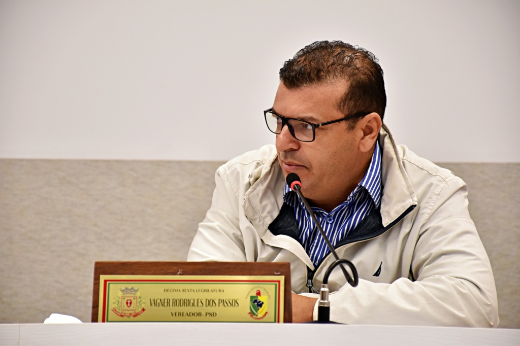 Vagner Passos presidirá CPI na Câmara de Vereadores