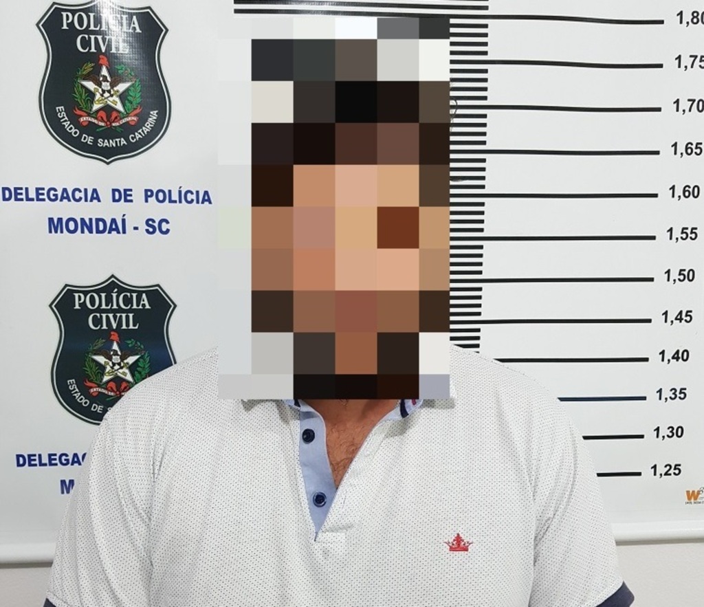 Polícia cumpre mandado de prisão em Mondaí