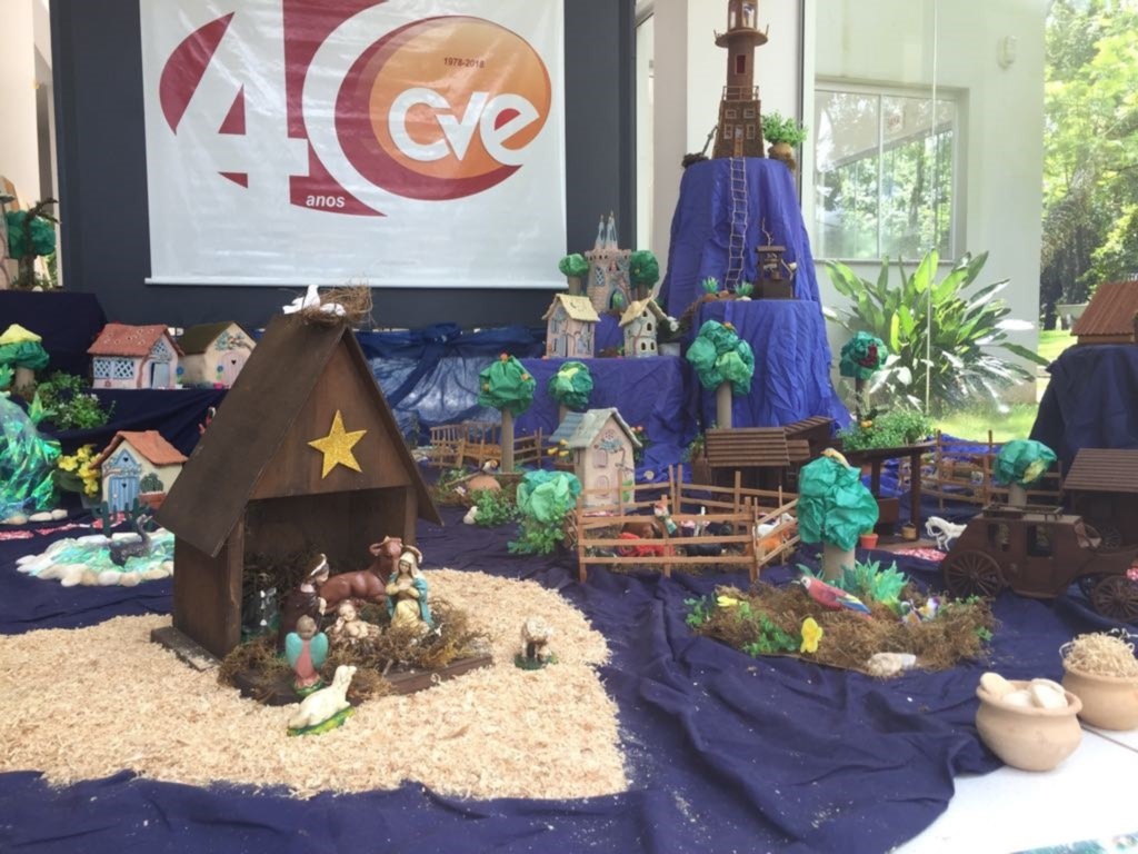 CVE confecciona Presépio de Natal