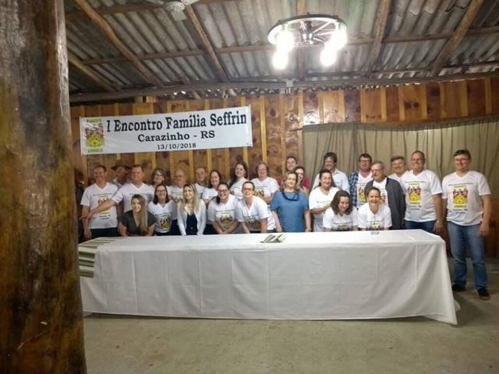 Família Seffrin realiza encontro em Carazinho