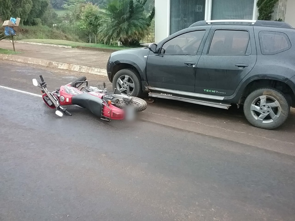 Acidente envolve duas motocicletas