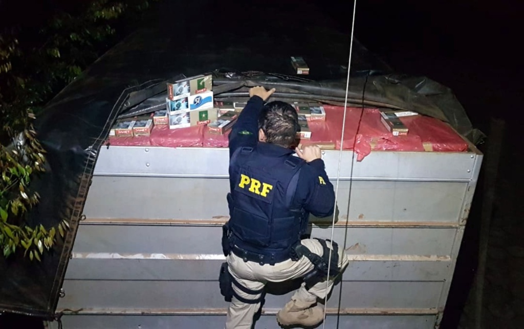 PRF ultrapassa 15 milhões de cigarros apreendidos
