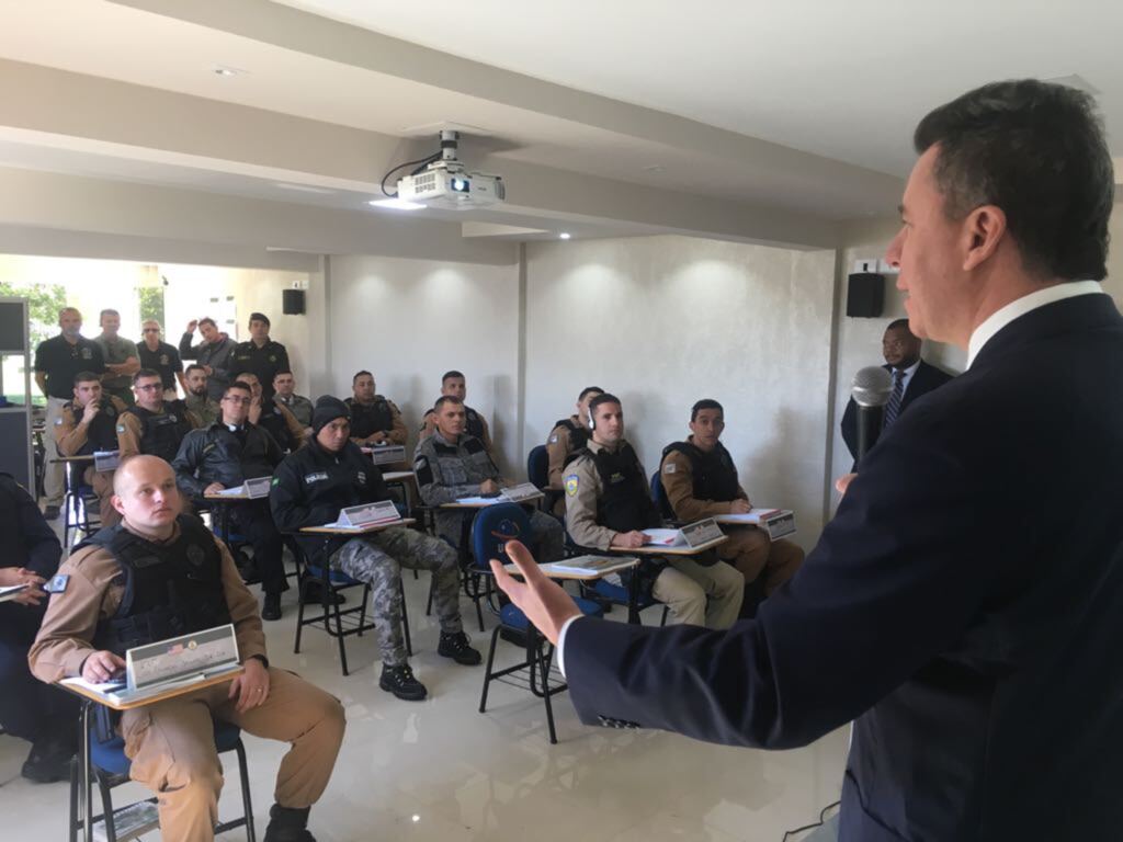 Forças policiais realizam curso em Foz do Iguaçu