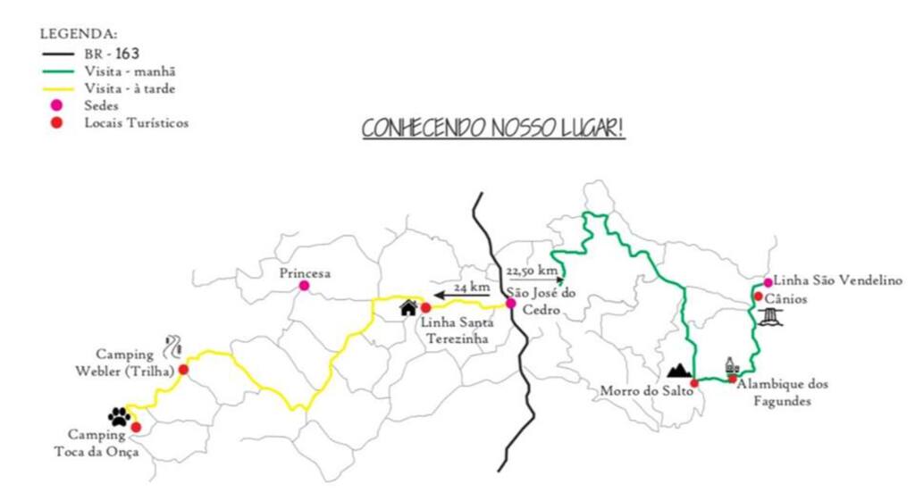SJCedro realiza rota turística em setembro