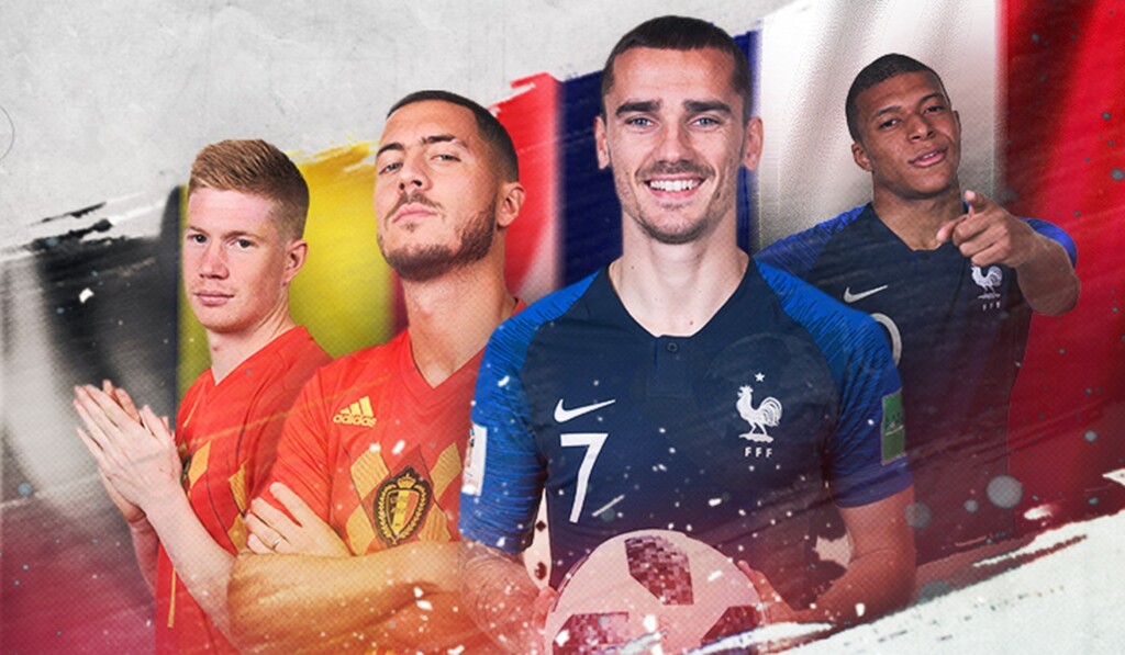 França e Bélgica jogam hoje, às 15h