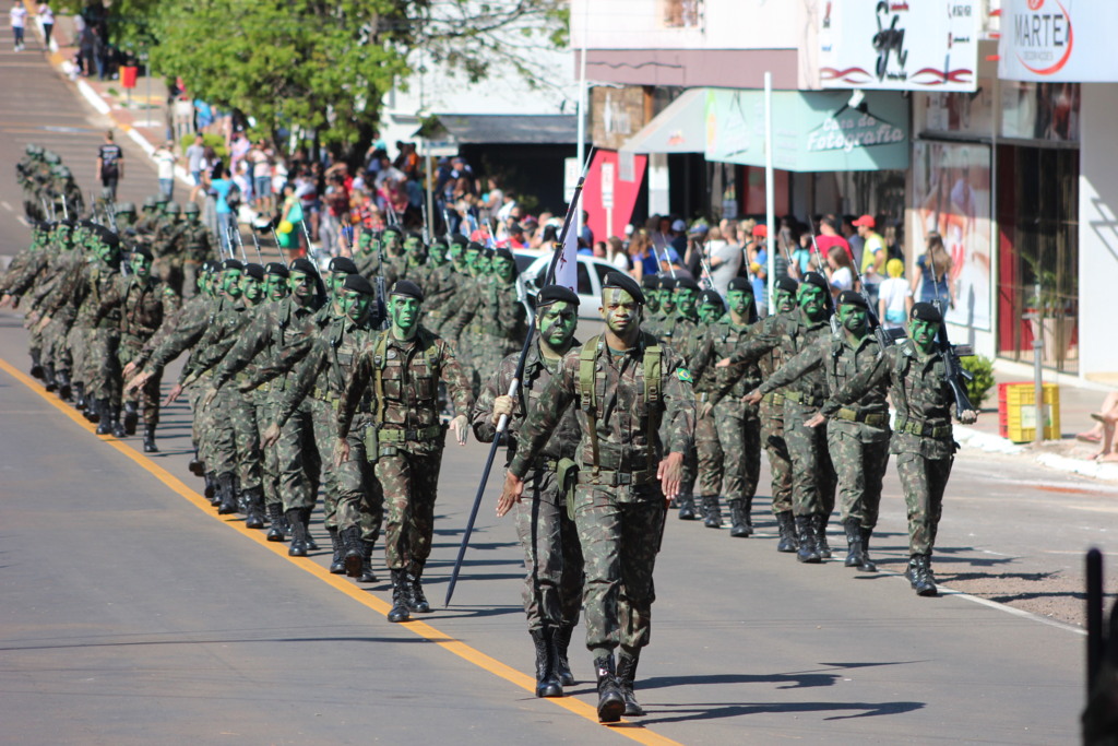 Comemoração terá apenas Desfile Militar