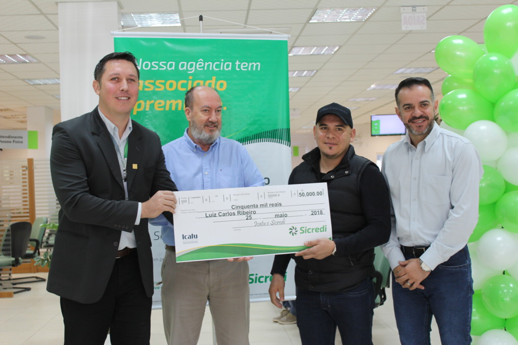 Associado é contemplado com R$ 50 mil