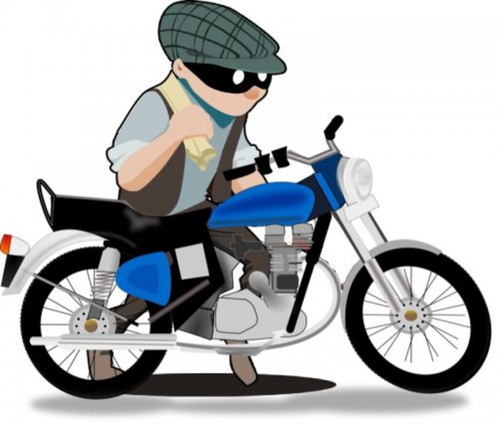Registrado furto de motocicleta na região