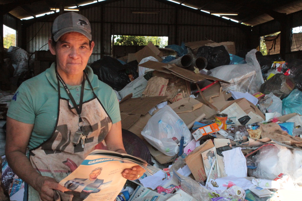 A reciclagem como missão de vida