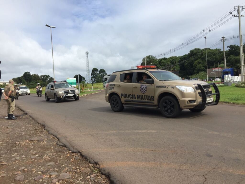 Segurança reforçada no trevo de São Miguel do Oeste