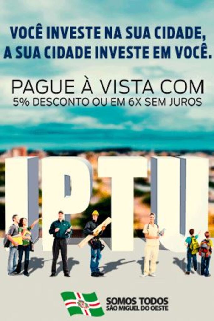 Contribuintes podem imprimir boleto do IPTU 2018 pelo site da Prefeitura