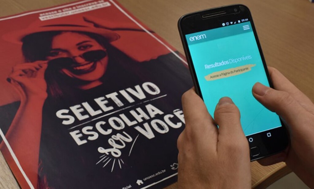 Estudantes podem usar nota do Enem para ingressar na Unoesc