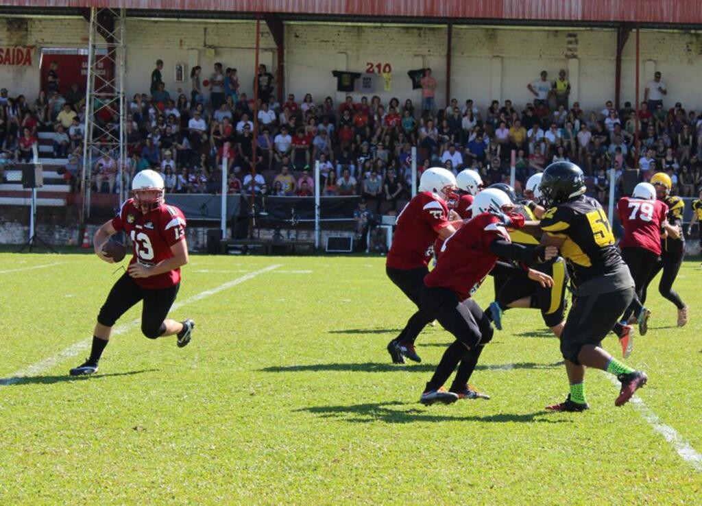 Final da Copa Fronteira de Futebol Americano será domingo em SMOeste