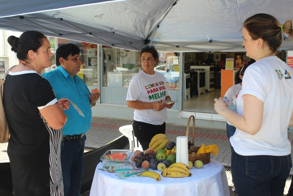 Equipe do Nasf alerta e orienta sobre a alimentação saudável