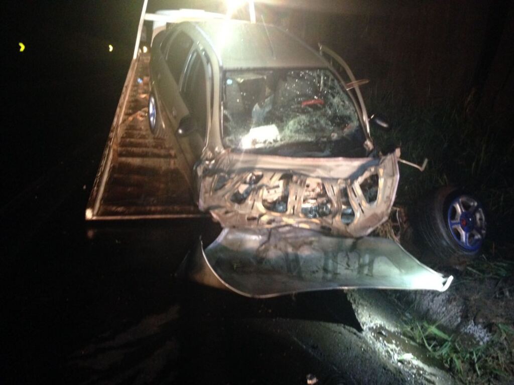 Acidente de trânsito envolve veículo de São Miguel do Oeste