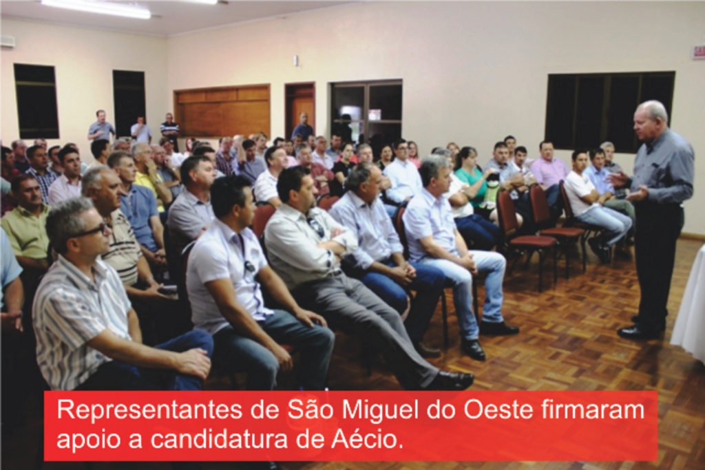 Deputado Marcos Vieira pede apoio a Aécio no segundo turno