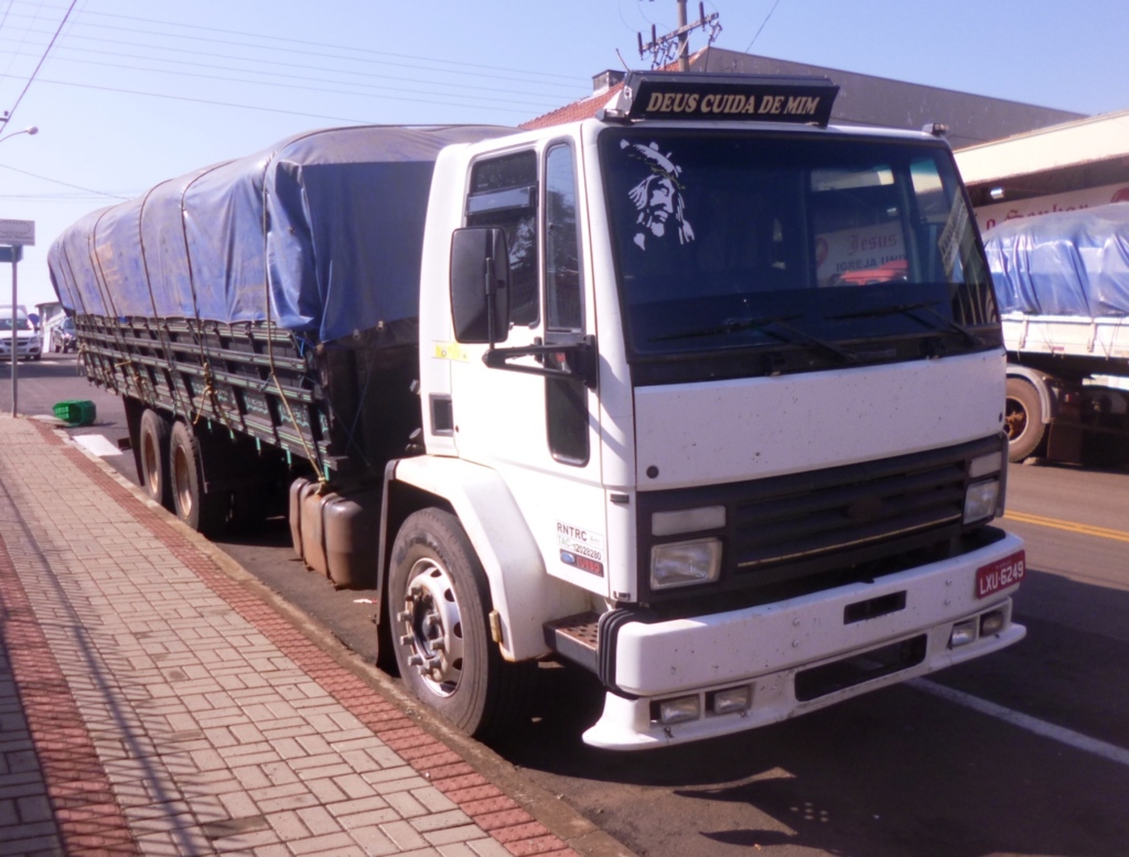 Policia apreende caminhão carregado de Alpiste