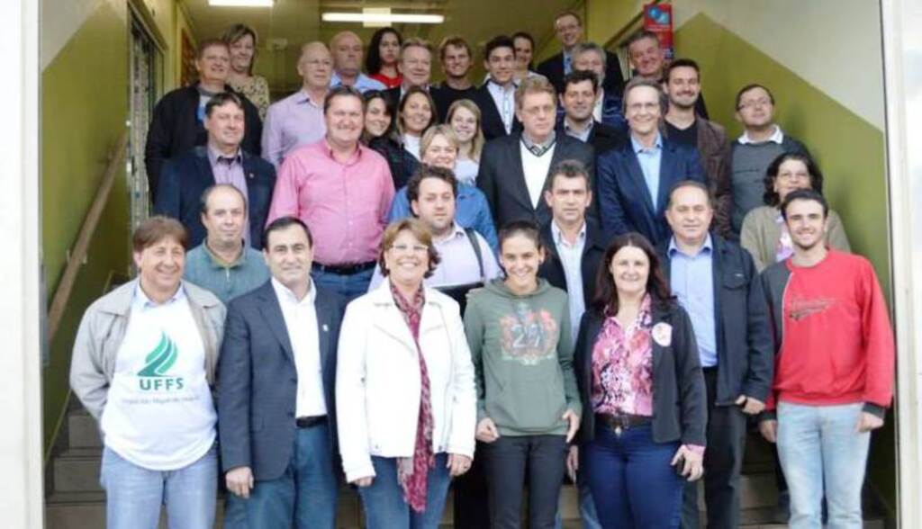 Audiência na Reitoria Da UFFS em Chapecó discute Campus de São Miguel
