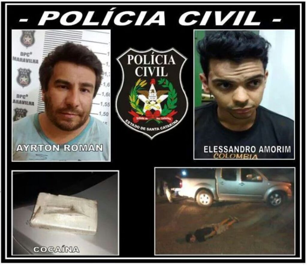 Polícia Civil prende duas pessoas por trafico de droga